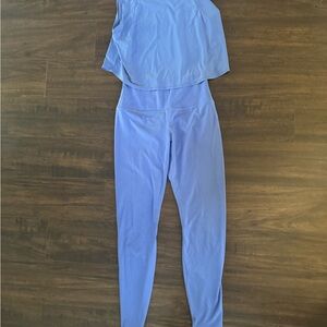 Lululemon Athletica lavender workout set worn twice